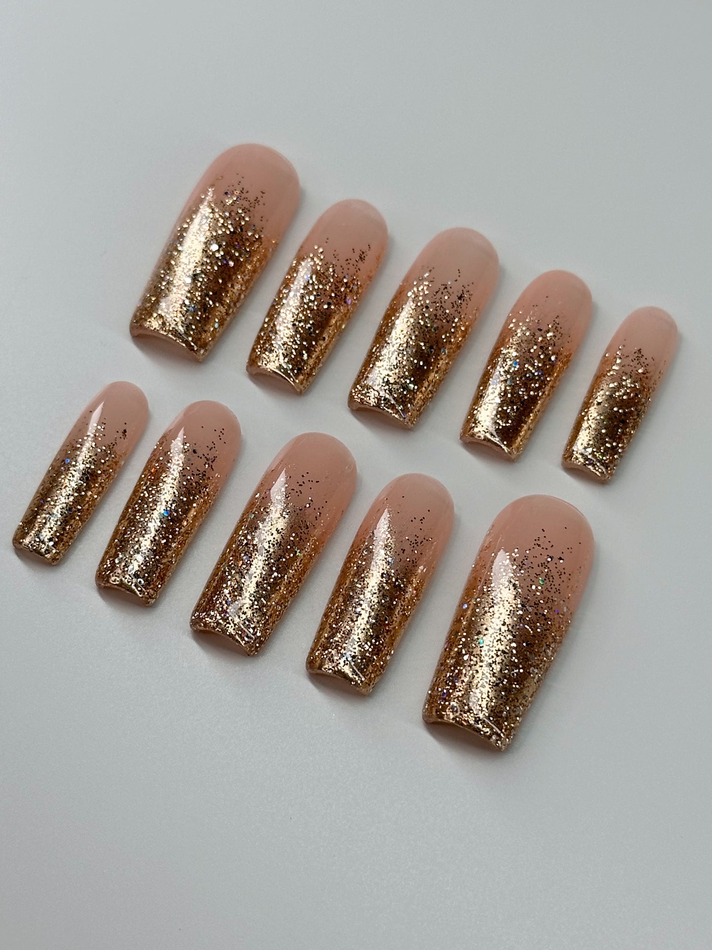 Holiday Gold Ombre