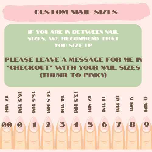 A CUSTOM NAIL SIZE GUIDE