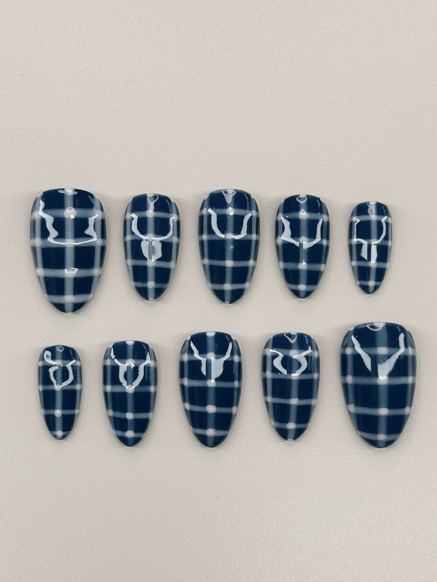 Denim Gingham