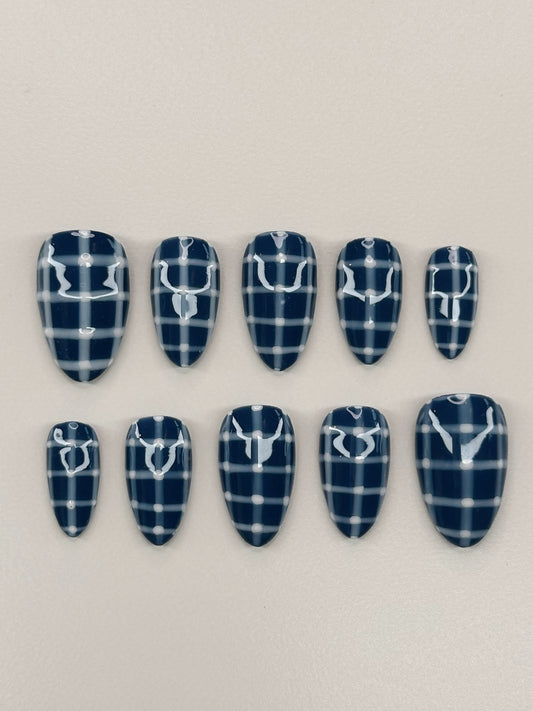 Denim Gingham