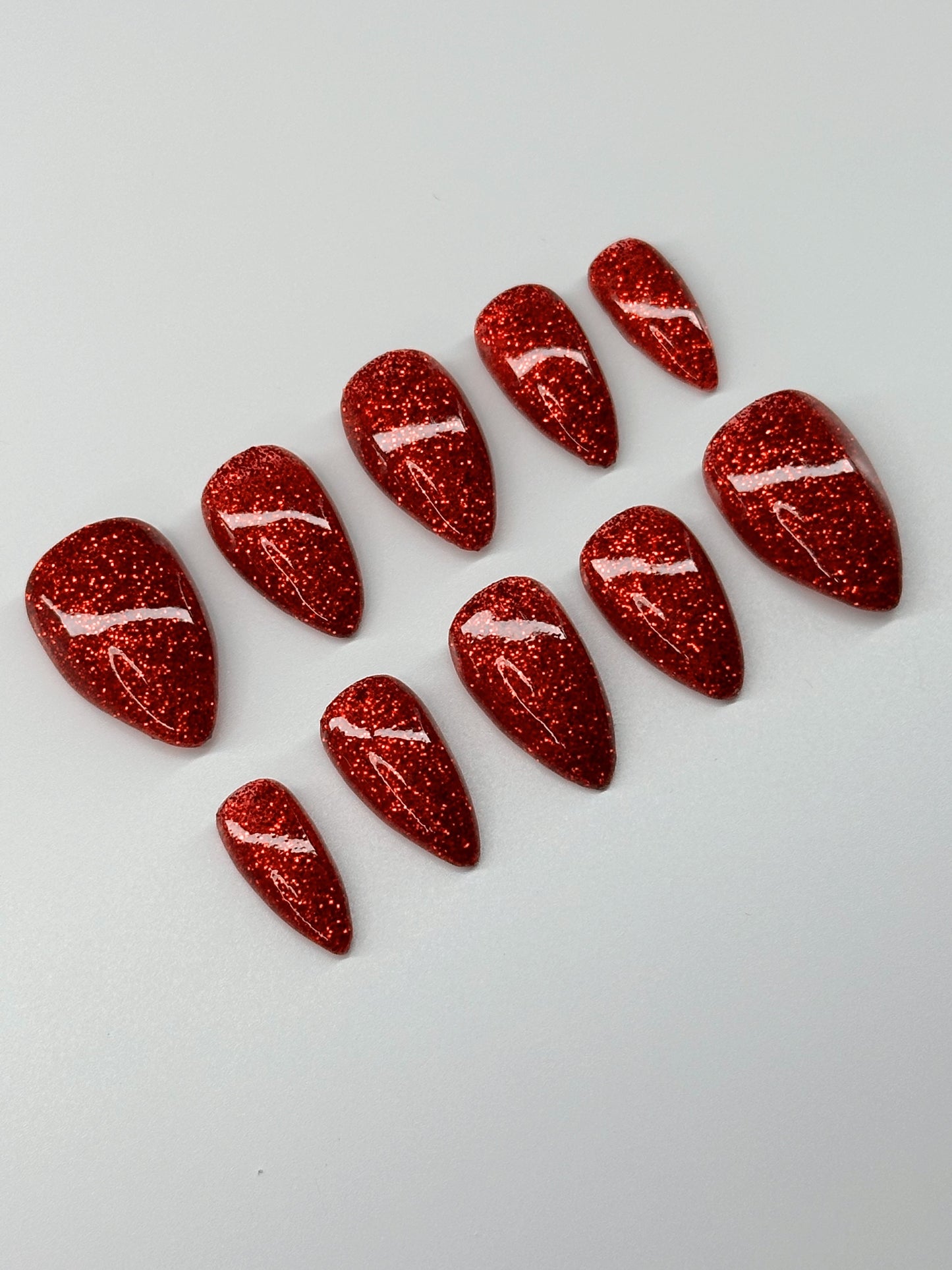 Holiday Red Glitter