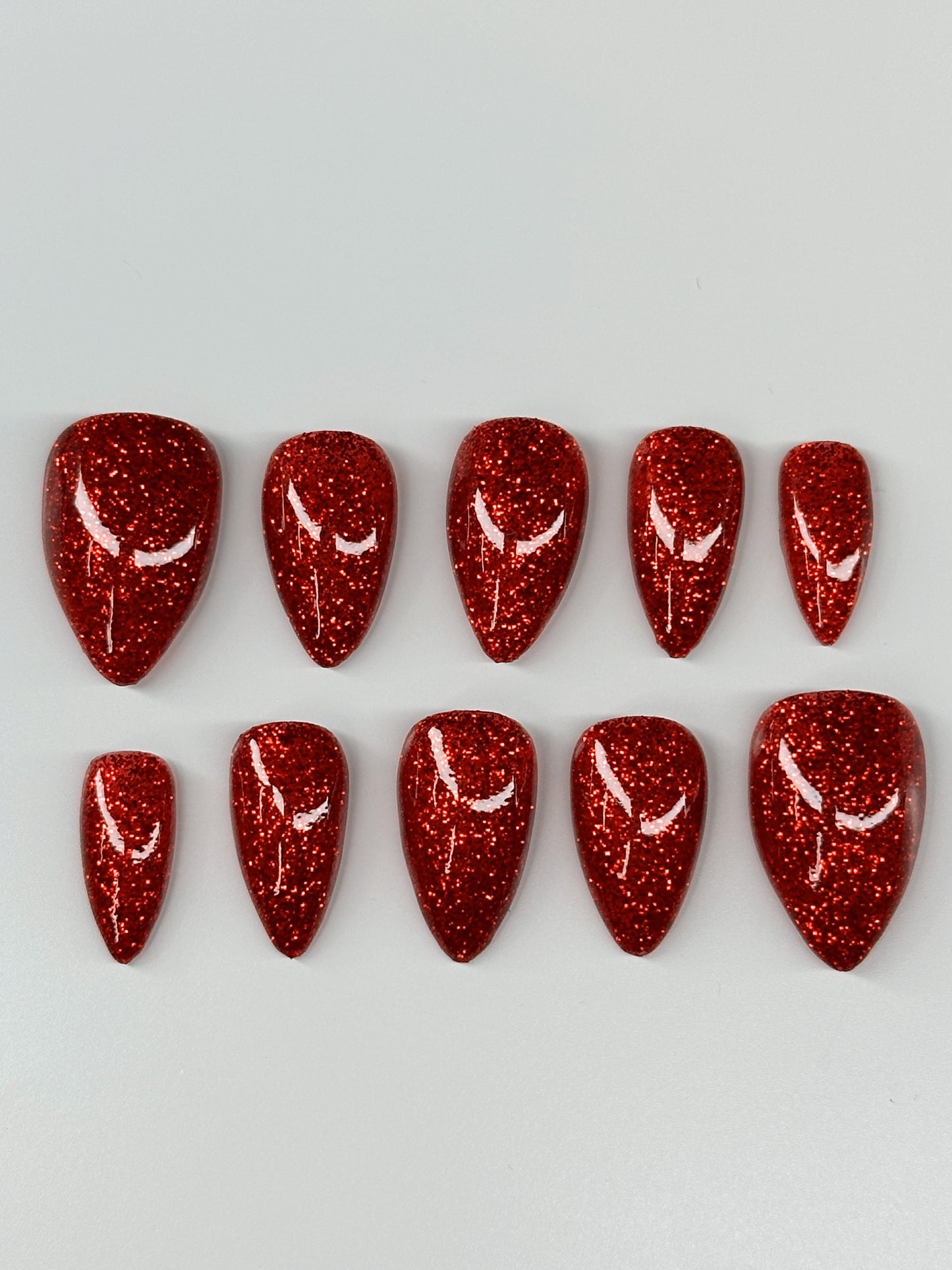 Holiday Red Glitter